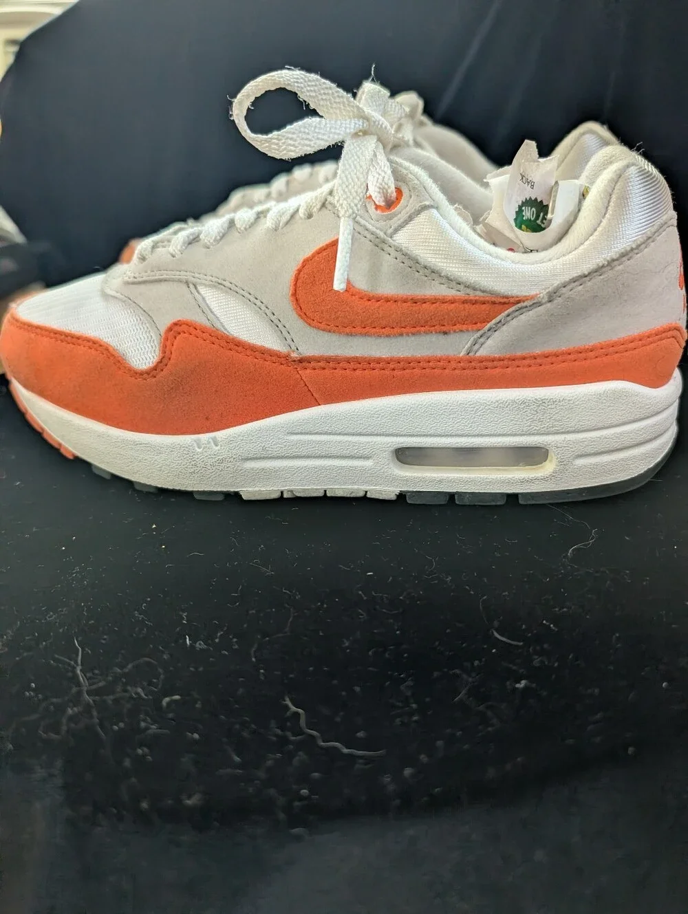 Nike Women’s White & Orange Athletic Sneakers